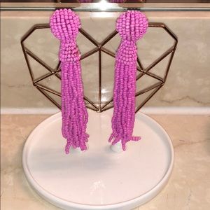 Pink Statement Earrings